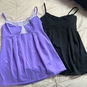 Lulu tanks (2). Excellent condition, but no pads.